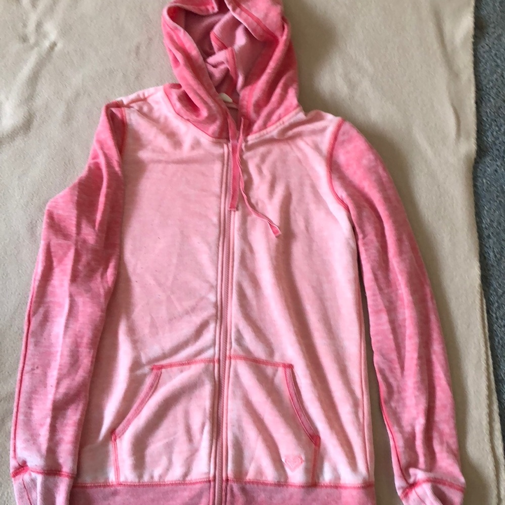 ROXY pink zipper up